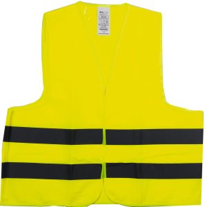 Varnostni telovnik rumene barve ES/P predpis