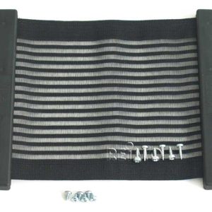 Mreža za shranjevanje Kiiper, velikost L, črna, podložena L: 350xW: 250mm