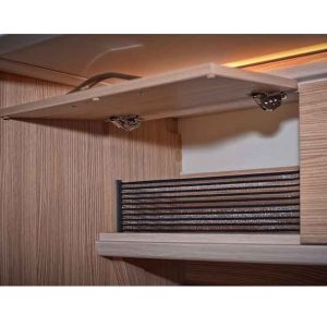 KIIPER-Mini komplet mrež za shranjevanje 4, za širino namestitve 400 mm, s črno oblogo