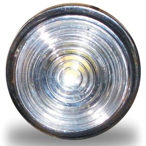 Označevalna luč LED, 6-33 V, 0,6 W, prozorna, 250 mm kabel, IP67