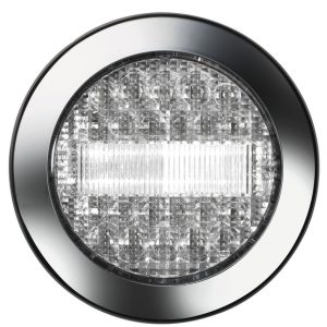 LED luč za vzvratno vožnjo 12V 3W, prozorna, IP67, 500 mm kabel