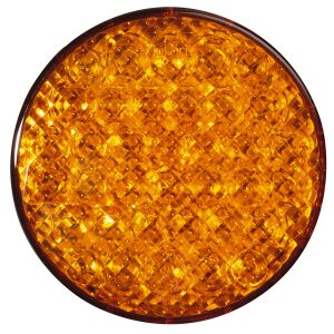 LED utripajoča luč Cat2 12V 3W rumena IP67, 500 mm kabel