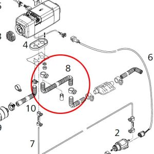 Izpušna cev Ed.flex.ID 24mm
