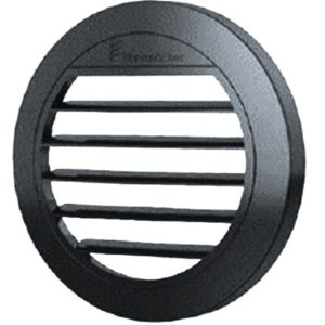 Ploščati zračnik 30° za parkirni grelnik Airtronic D2, Ø50/60 mm, črn