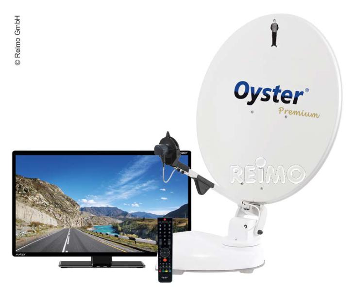 Oyster® 85 SKEW Premium satelitski sistem s 24-palčnim televizorjem Oyster®