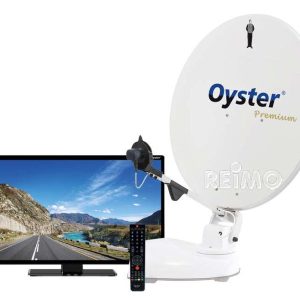 Oyster® 85 TWIN SKEW Premium satelitski sistem s 24-palčnim Oyster® TV