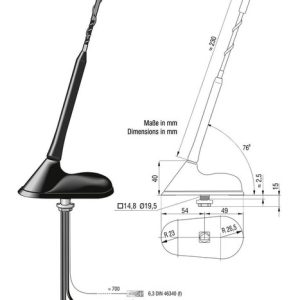 Strešna antena Kastenwag.Met