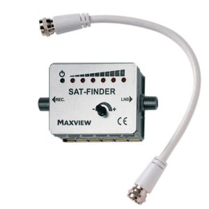 Iskalnik SAT z zaslonom 3 LED