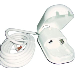 Zunanja vtičnica z vtičem F- in koaksialnim kablom dolžine 3 m