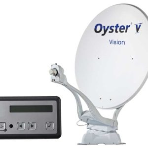 Deset Haaft Oyster V85 Vision satelitski sistem Twin Skew, bela