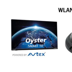 Ten Haaft Oyster Multimedia Package Pro, V85 Premium Twin Skew + Smart TV24" + Access
