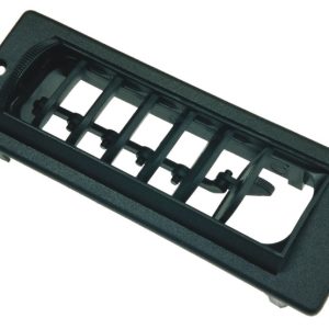 Pravokotni ventilator RL črn