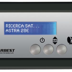 LCD nadzorna plošča Carbest Comfort "Plus" za 15 satelitskih položajev