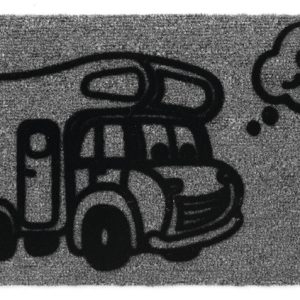 Podloga za noge "CAMPER" 50 x 25 cm, DERBY FLOCK