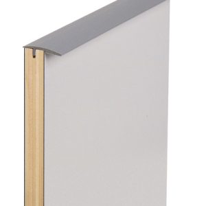 Listi za vrvico - srednje sivi - 2,2 m