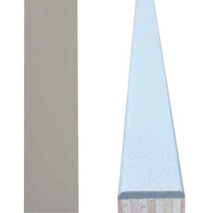 Ovijanje robov 20x2mm siva 1m