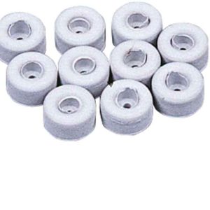 Gumijasti blažilnik svetlo sive barve