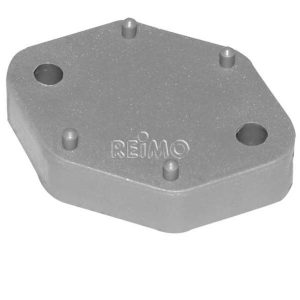 Razdelilna plošča, višina 10 mm, siva