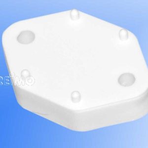 Distančna ploščica, višina 10 mm, bela