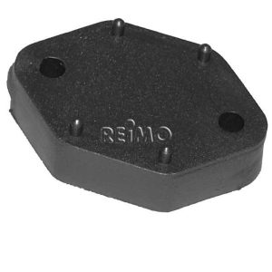 Distančna plošča, višina 10 mm, črna