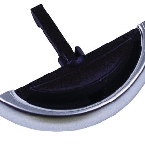 Ročaj pohištva srebrno/črno z zatičem