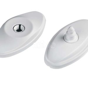 Ujemanje vrat bele barve je ohlapno