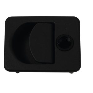 STS kocka za ključavnico STS z vgrajenim ročajem za cilindrično ključavnico Zadi - črna