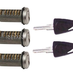 3 vtični cilindri z 2 ključema