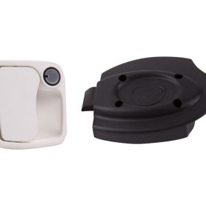 Garažna ključavnica Euro 30 mm - bela