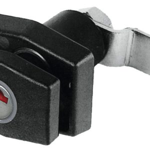 Zapornica - pravokotna - črna