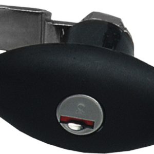 Ključavnica za zaklepanje kovčkov Ellipse - črna