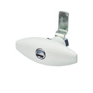 Zaklepna ključavnica za kovčke Ellipse - velika - bela