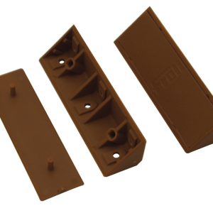 Komplet vogalnih priključkov s pokrovčki