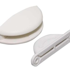 Opornik vrat 1 kos bele plastike