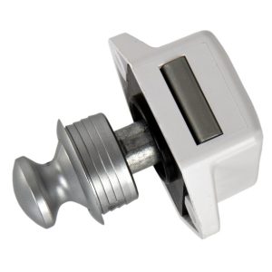 Mini ključavnica Push Lock - mat kromirana