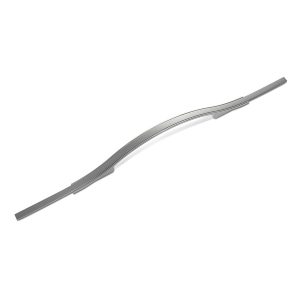 Ročaj za omaro srebrn, mat lakiran, dolžina 160 mm