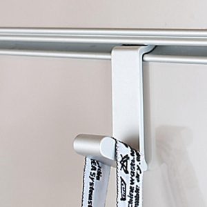 Dolga kljuka srebrna 15x24x47mm, primerna za tirnico 53425