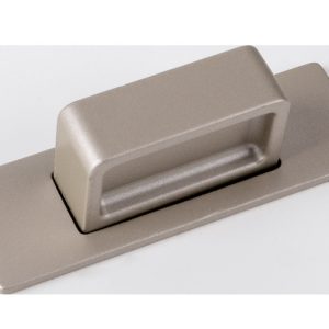 Ključavnica - medeninasta ABS, 63x20mm