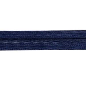 Neskončna zadrga na meter v modri barvi, širine 2,5 cm