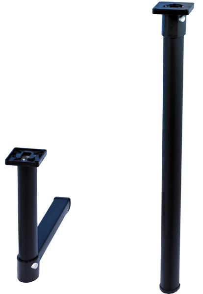 Podnožje za zložljivo mizo - črno