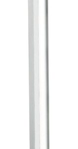 Členkasta noga za mizo 675 mm - zgornji sklep - srebrna