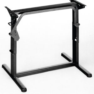 Kovinski okvir za dvižno mizo - rjav - 75 cm