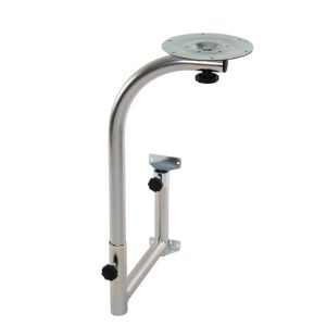 Ekskluzivna miza Reimo z vrtljivo mizo v obliki črke U