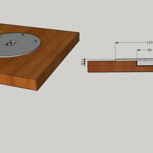 Hitro Rel.RV noga siva