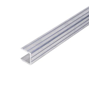 Aluminijasti U-profil - 15 mm - 2 m