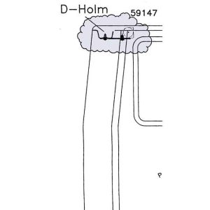 Prilagoditev tritočkovnega varnostnega pasu VW T5 panelni kombi komplet 3 D-stebriček zadaj zgoraj