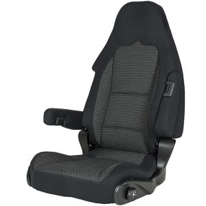 Pilotski sedež S 10.1, prevleka Ara črna/siva f. Voznikova stran