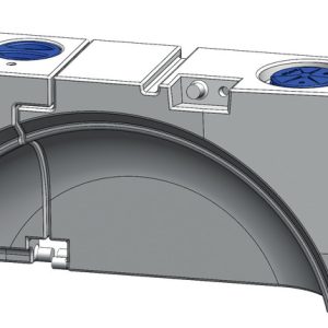 Rezervoar za pitno in odpadno vodo za VW T5 / T6 - 93 l