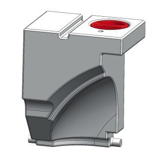 Rezervoar za pitno vodo / odpadno vodo za VW T5 / T6 - Zadnji kolesni lok - 28 l