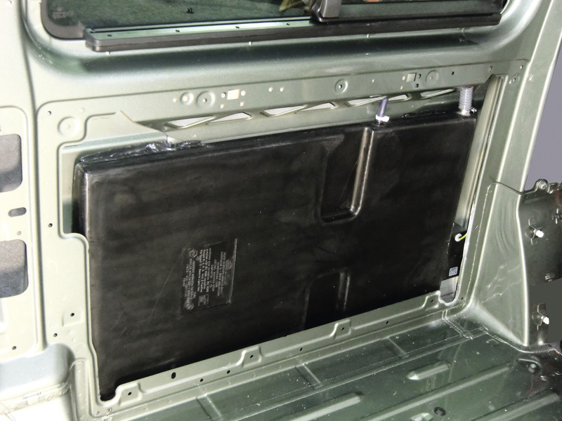 27 l Reimo rezervoar za odpadno vodo na voznikovi strani za VW T5/T6